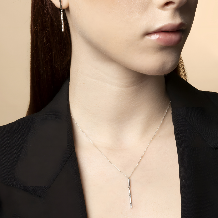 Колье «Элара» с цирконием