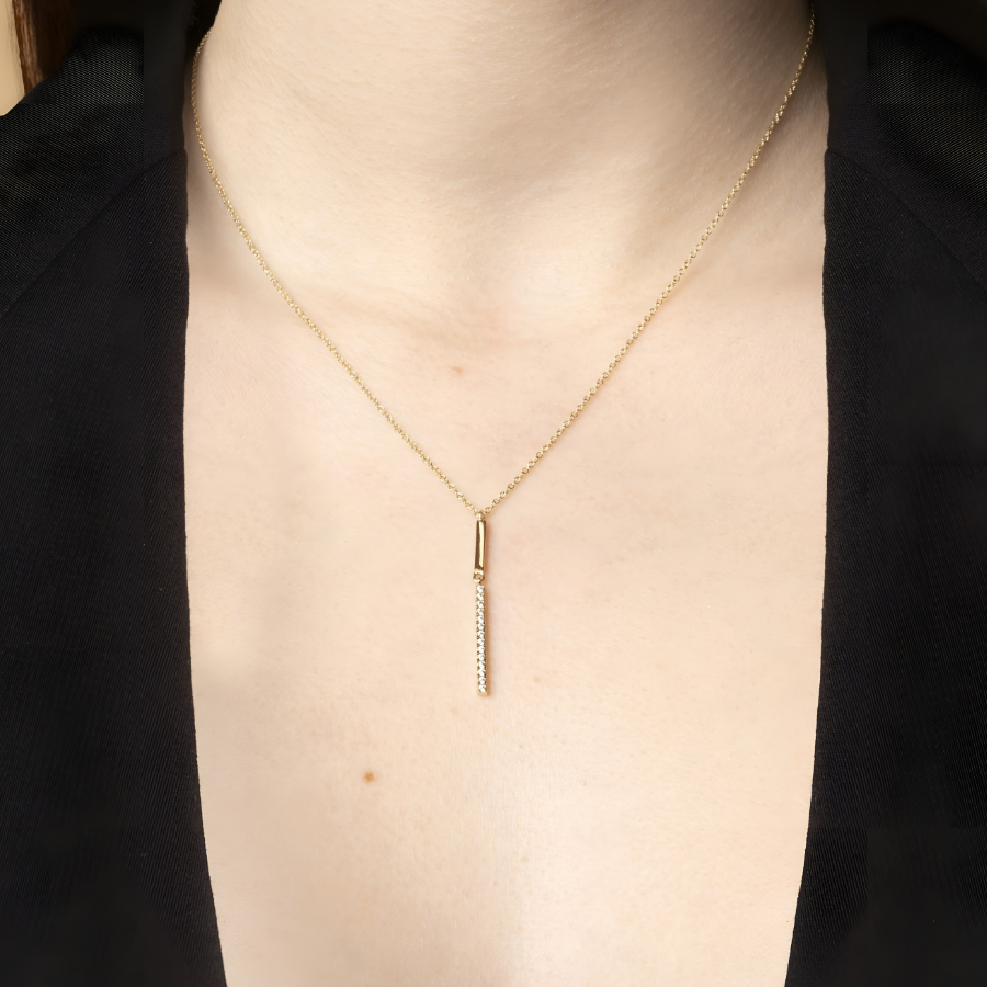 Колье «Элара» с цирконием