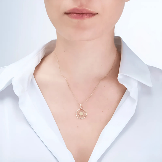 Золотая подвеска «Solessa» — сияние и элегантность