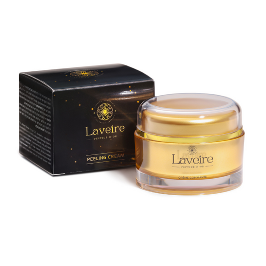 Rejuvenating Cream-Peeling with Pearl Powder, Peptides, and Nano-Gold