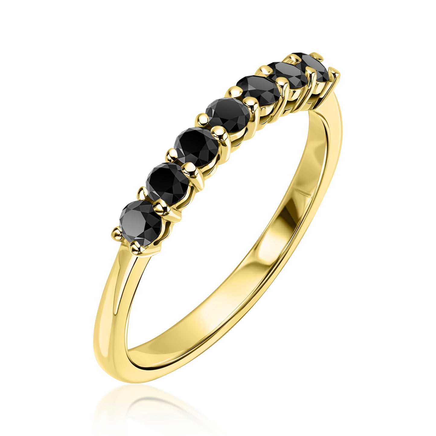 "Magic" - טבעת בזהב צהוב עם אבני חן