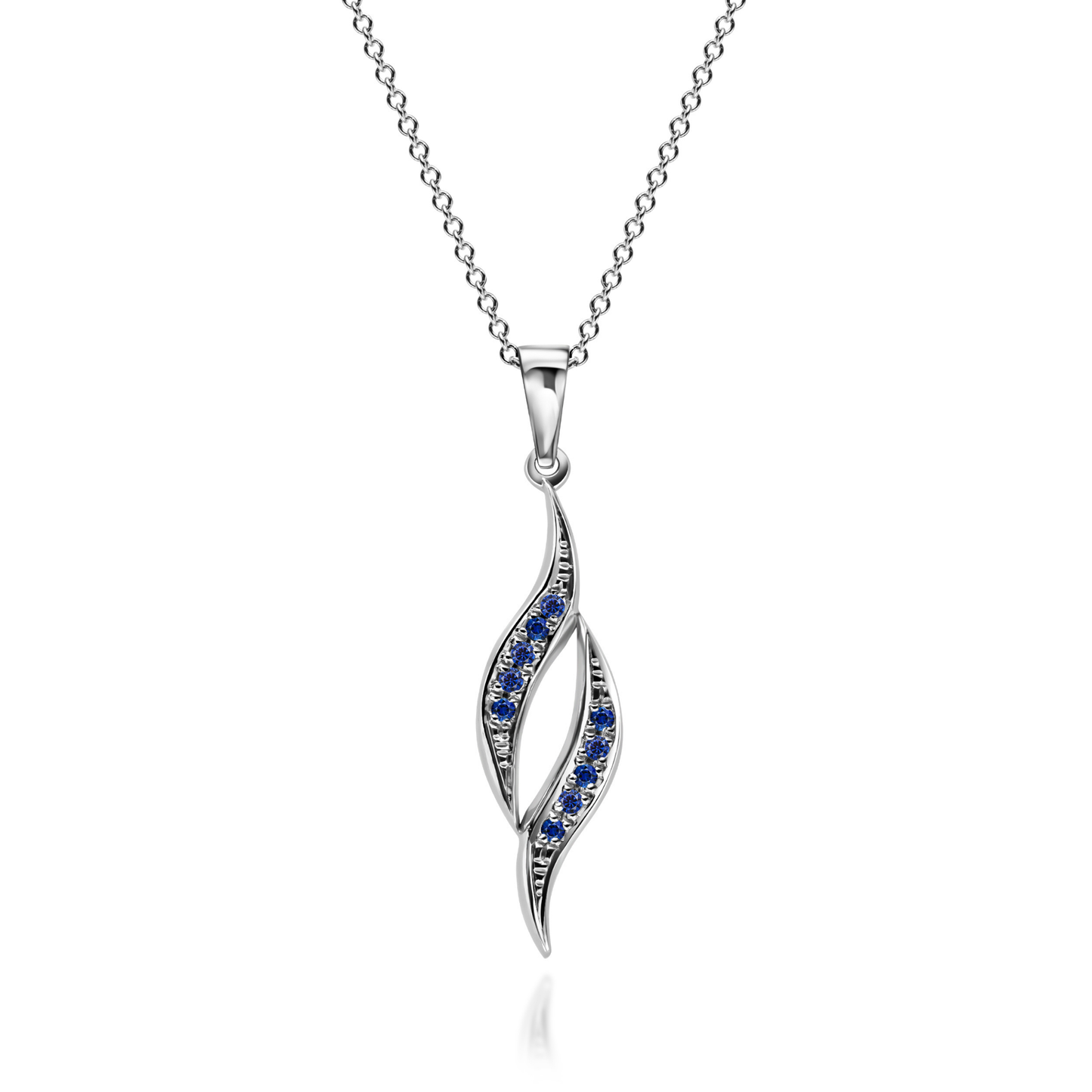 Gold Pendant "FLAME"