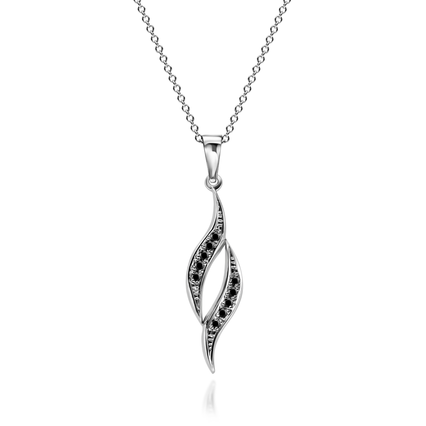 Gold Pendant "FLAME"