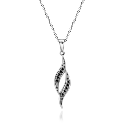 Gold Pendant "FLAME"
