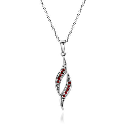 Gold Pendant "FLAME"