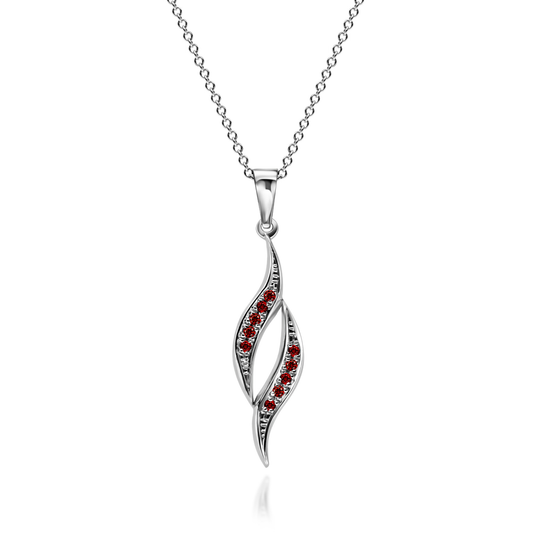 Gold Pendant "FLAME"