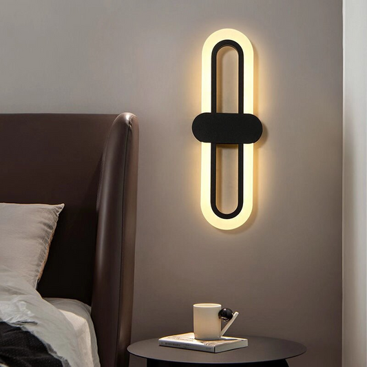 Simple acrylic Wall lamp Oval style